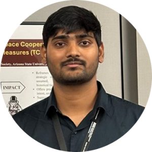 Ramreddy Arolla, 1st place winner of the student poster session at the 2025 GETS Conference