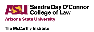 Sandra Day O'Connor College of Law, The McCarthy Institute logo