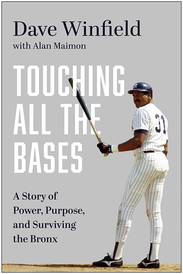 Book cover for Touching All the Bases by Dave Winfield
