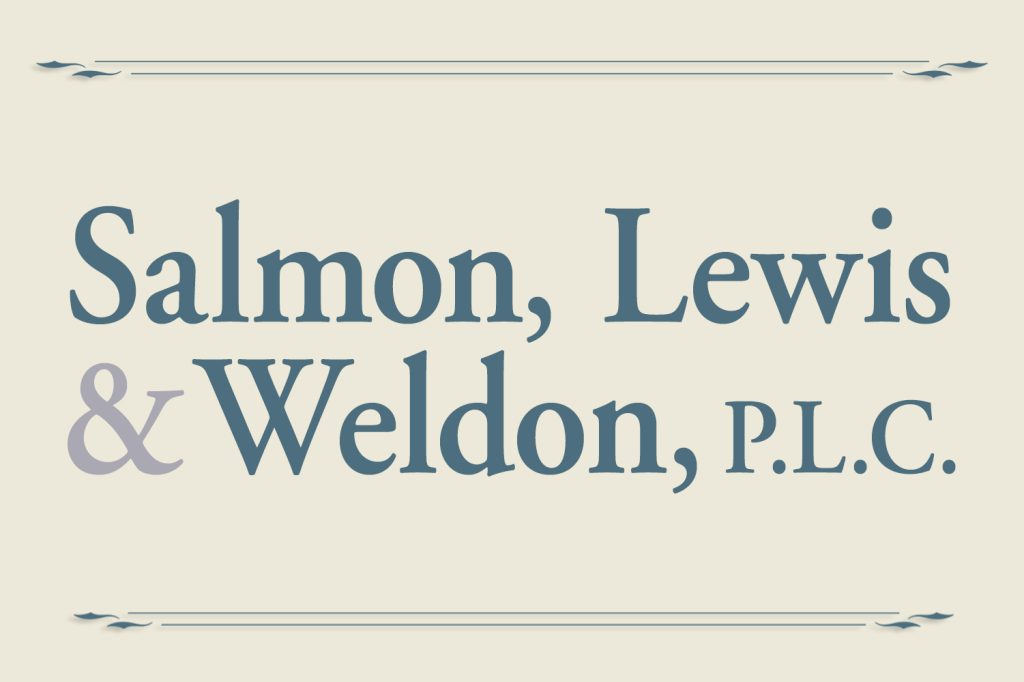 Logo for Salmon, Lewis & Weldon, PLC